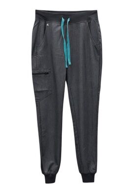 FIGS Zamora Jogger Scrub Pants Gray Size Small | Nurse Medical Scrubs